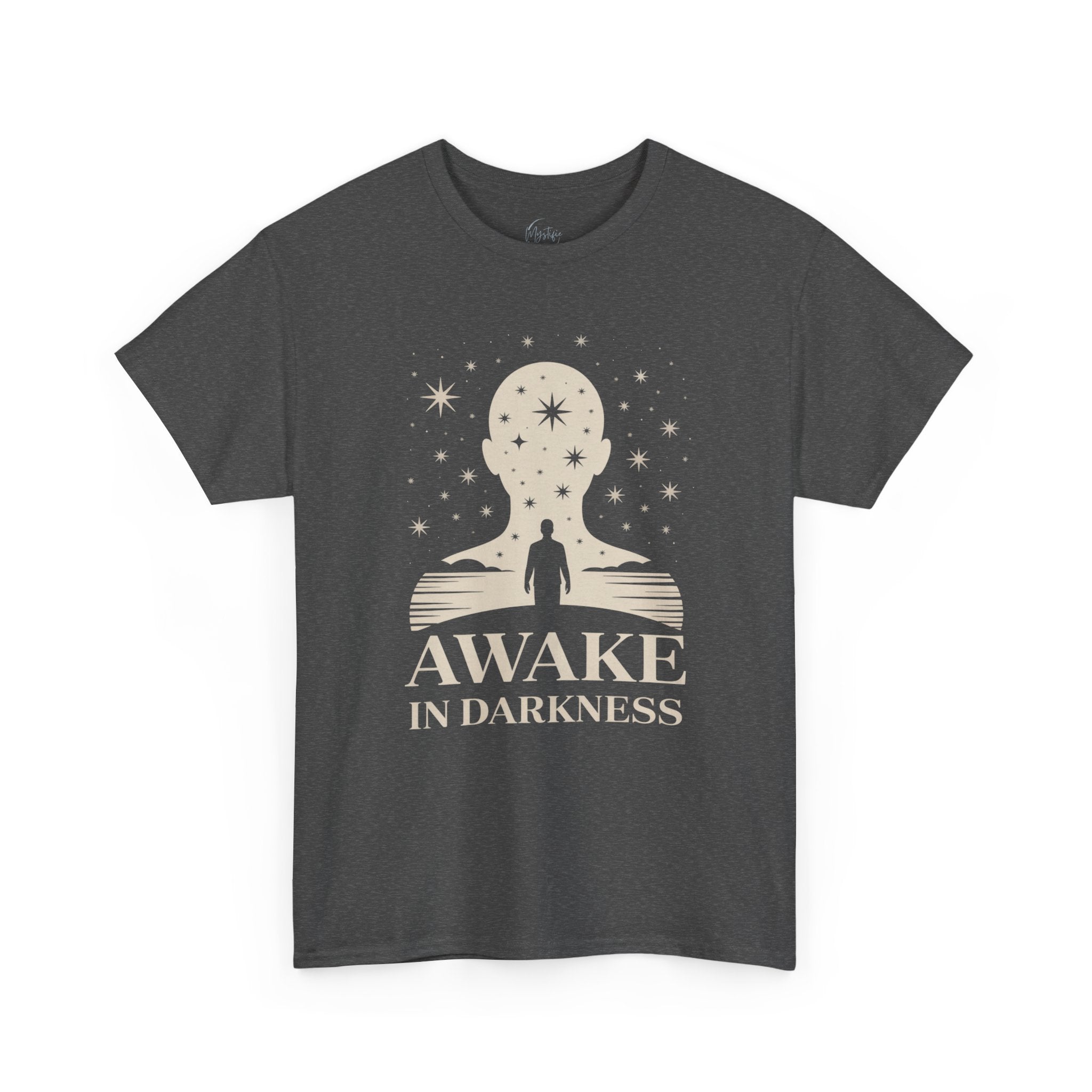 Awake In Darkness Unisex Cotton T-Shirt
