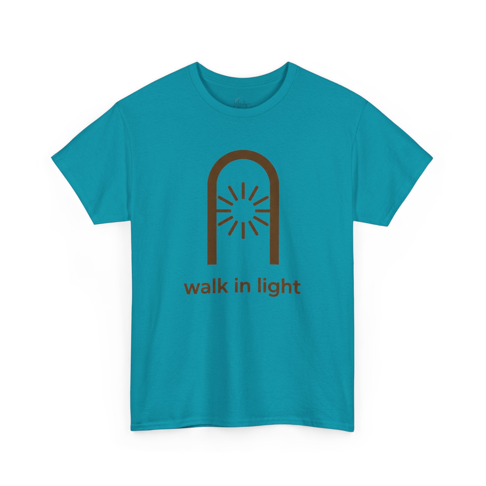 Walk In Light Unisex Cotton T-Shirt