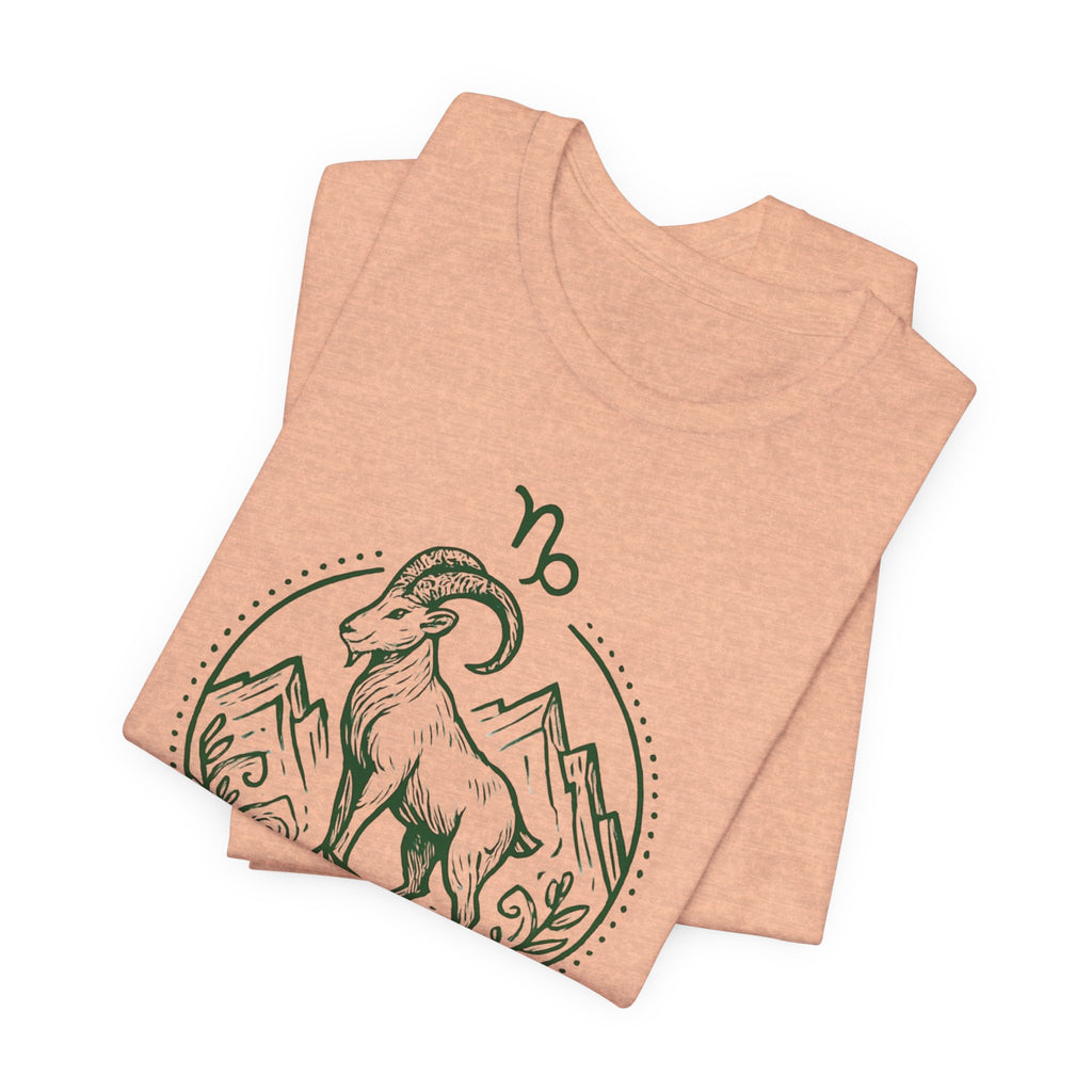 Astrology Zodiac Capricorn Mountains Spiritual Unisex T-Shirt