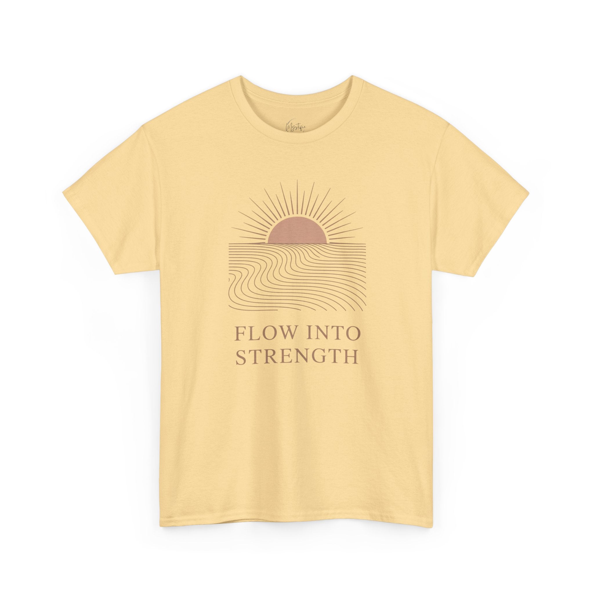 Flow Into Strength Unisex Cotton T-Shirt