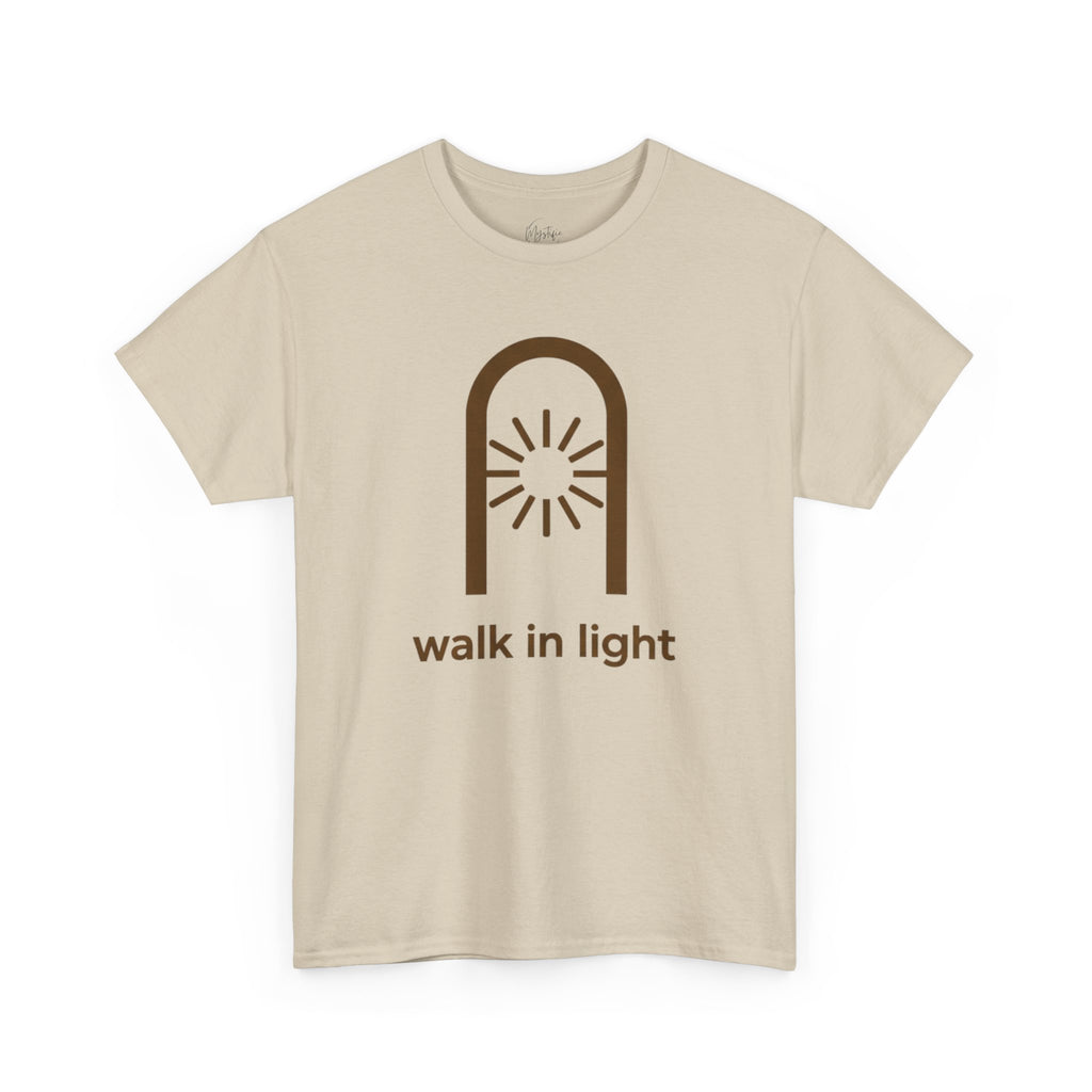 Walk In Light Unisex Cotton T-Shirt