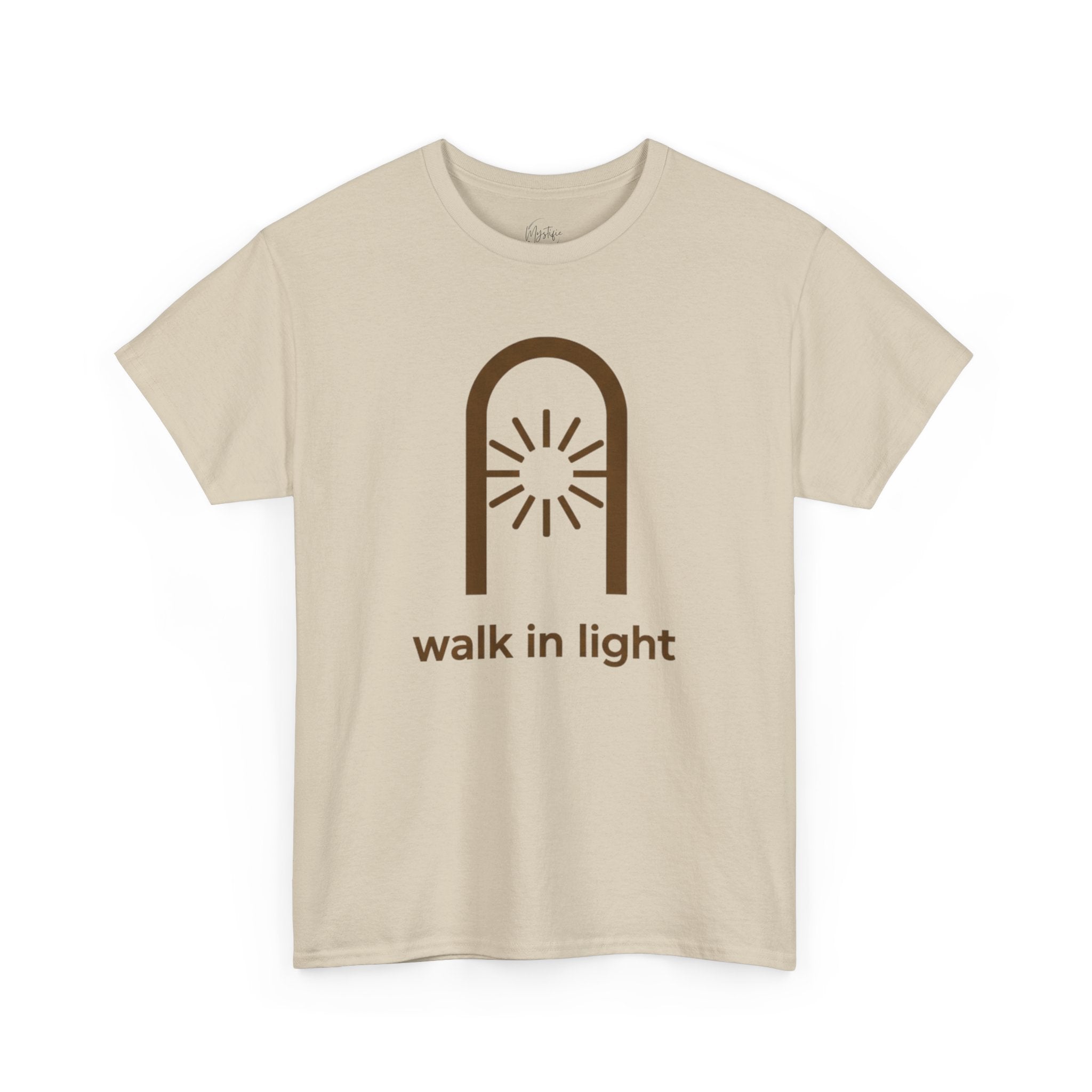 Walk In Light Unisex Cotton T-Shirt