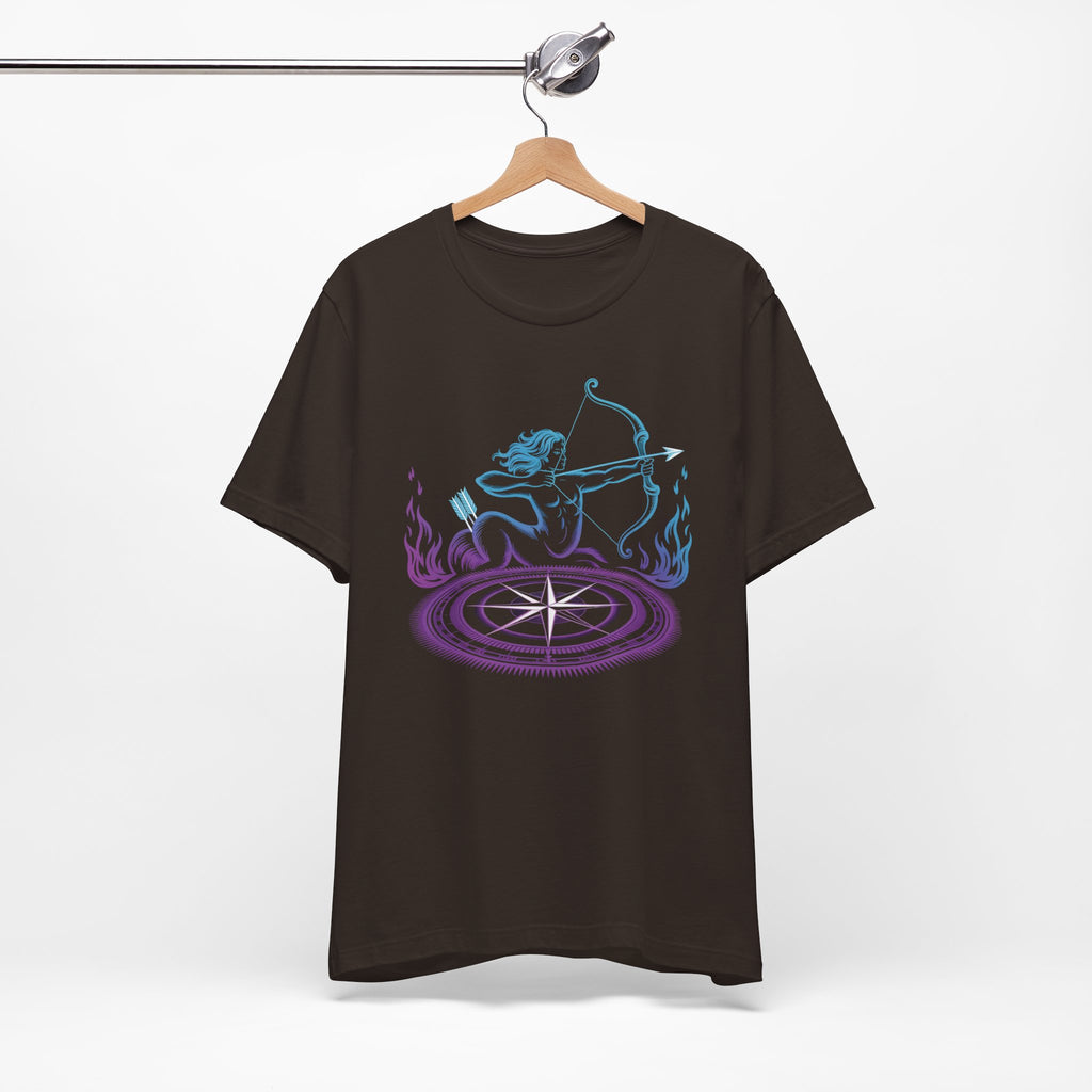 Astrology Zodiac Sagittarius Centaur Archer Holographic Unisex T-Shirt